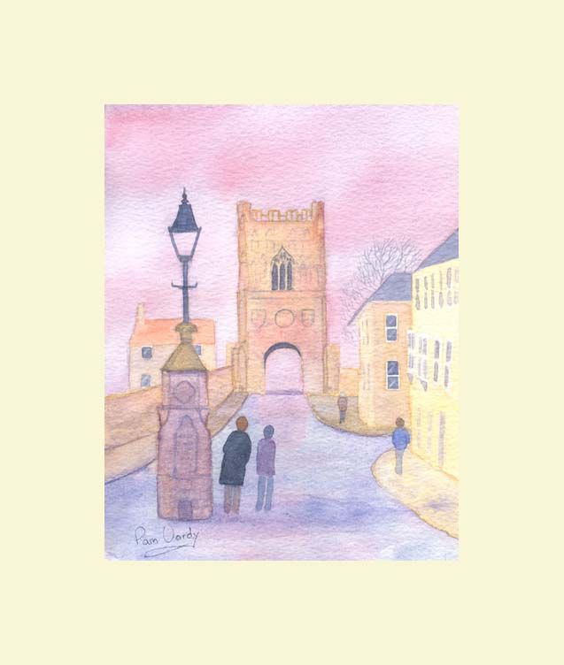 Painting of Alnwick for sale | Pottergate Alnwick